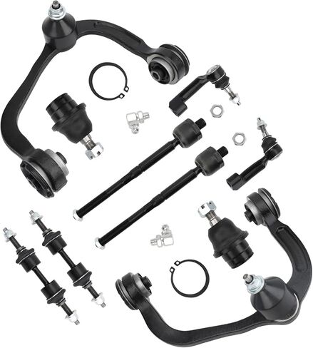 10PCS Front Upper Control Arm Kit Compatible with Ford Expedition 2007-2014, Ford F-150 2009-2014 2WD, Lincoln Navigator 2007-2014 - Ball Joints, Sway Bar End Link & Tie Rod End in Saudi Arabia