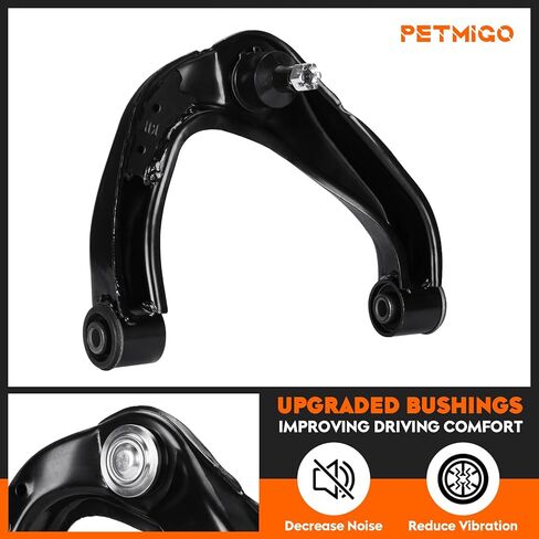 Front Upper Control Arms w/Ball Joints Replacement Suspension Kit for for 2005-2012 Nissan Pathfinder, 2005-2015 Nissan Xterra, 2005-2019 Frontier Sway Bars Tie Rod End K621245 K621246 (10PCS) in Saudi Arabia