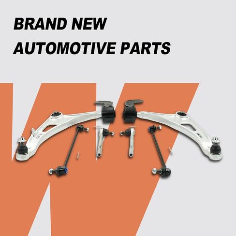 6 PCs Lower Control Arm With Ball Joint Sway Bar Outer Tie Rod for 2014-2020 Acura MDX K623549, K623548, K750678, K750679, ES801204, ES801205. in Saudi Arabia