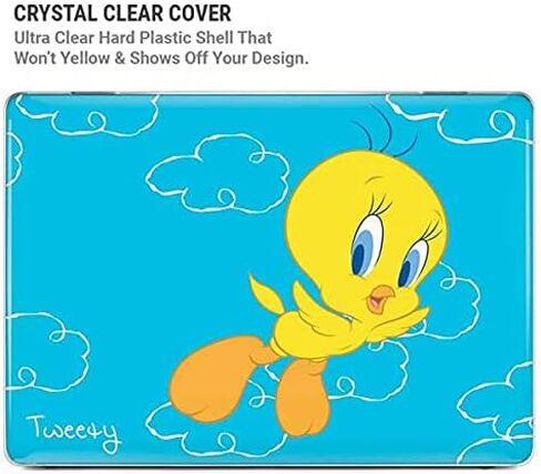 Skinit Case + Skin Compatible with MacBook Air 13in (2020) - Officially Licensed Warner Bros Tweety Bird Flying Design in Saudi Arabia