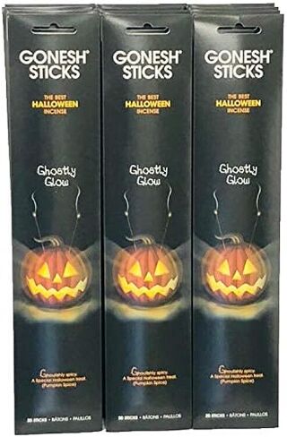 Gonesh Holiday Traditions Incense : Ghostly Glow 12 Pack (20 Sticks/Pack) in Saudi Arabia