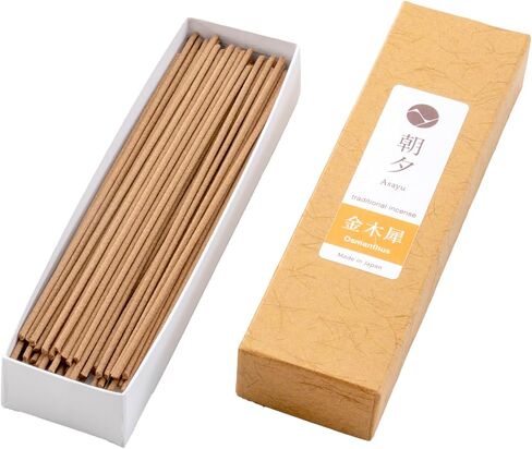 Asayu Japan Osmanthus Incense Sticks - Traditional Japanese Incense, 40g (70-80 Sticks), Made in Japan, for Meditation, Relaxation & Home Fragrance in Saudi Arabia