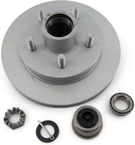 Sturdy Built Knott Boat Trailer Disc Brake 10 inch 5 Lug Integral Replacement Hub Rotor in Kuwait