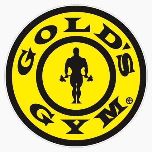 Gold's Gym ملصق ملصقات للسيارة متعددة الأشكال ملصق حائط من الفينيل‏ 5" in Saudi Arabia