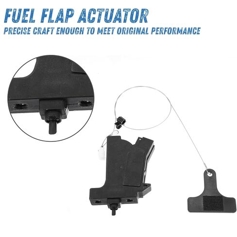 Fuel Door Lock Actuator 81590-B8000 Compatible with Hyundai Santa Fe 2013–2018, for Santa Fe XL 2019 – Gas Filler Door Opener with Release Cable, 2-Pin Plug Style in Saudi Arabia