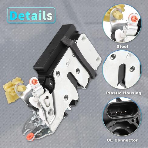 X AUTOHAUX Replacement Front Left Driver Side Power Door Lock Actuator Motor for Chevrolet Express for GMC Savana 1500 2500 3500 Door Latch Actuator Assembly Replace No.84638343 Black in Saudi Arabia