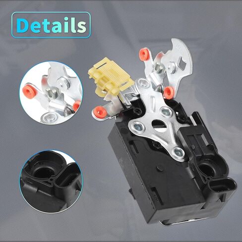 X AUTOHAUX Replacement Front Left Driver Side Power Door Lock Actuator Motor for Chevrolet Express for GMC Savana 1500 2500 3500 Door Latch Actuator Assembly Replace No.84638343 Black in Saudi Arabia