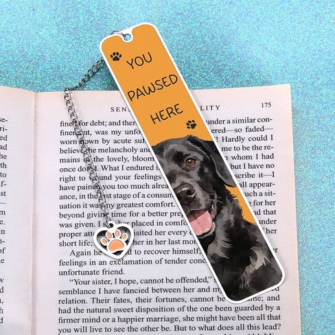 Black Lab Gifts for Women Men, Labrador Retriever Dog Lover Gifts for Women Labrador Owners, Cute Black Labradors Retriever Bookmarks for Girls Woman, Black Dog Themed Best Gift for Book Lovers Girls in Saudi Arabia