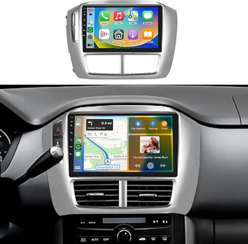 ستيريو سيارة أندرويد 8-Core 2G+64G لسيارة Honda Pilot 2006-2008 مع CarPlay Android Auto DSP Audio 36 Band EQ، Podofo 9 بوصة 1280 * 720P IPS شاشة لمس بلوتوث مع GPS WiFi/4G كاميرا احتياطية in Saudi Arabia