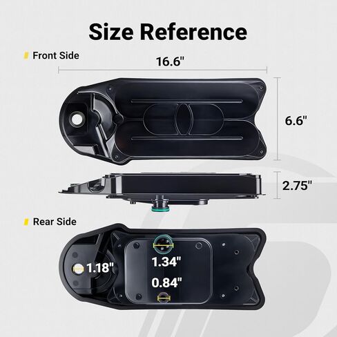 مرشح تهوية علبة المرافق مرشح CCV لمحرك الديزل الكمون ISB 6.7 متوافق مع 2008-2023 دودج رام 2500 3500 4500 5500، يستبدل CV52001 68002433AB 4936636 904-418 in Kuwait