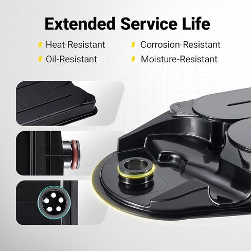 مرشح تهوية علبة المرافق مرشح CCV لمحرك الديزل الكمون ISB 6.7 متوافق مع 2008-2023 دودج رام 2500 3500 4500 5500، يستبدل CV52001 68002433AB 4936636 904-418 in Kuwait