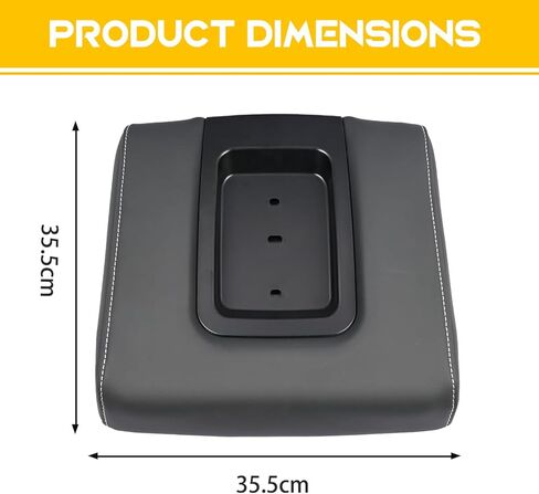 Front Seat Center Console Armrest Lid Compatible with 2014-2019 Chevrolet Chevy Silverado Suburban Tahoe GMC Sierra Yukon XL Cadillac Escalade Replaces 22881398 in Saudi Arabia