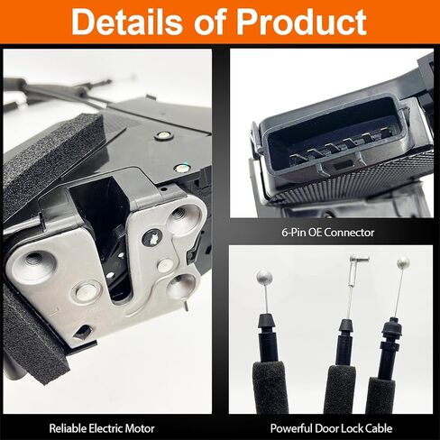 Door Lock Latch Actuator Compatible with 2020-2024 Versa Front Left Driver Side in Saudi Arabia