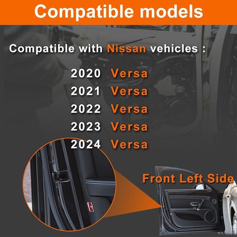Door Lock Latch Actuator Compatible with 2020-2024 Versa Front Left Driver Side in Saudi Arabia