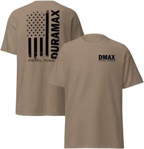Duramax Shirt with American Flag Design DMax Diesel Power in Saudi Arabia