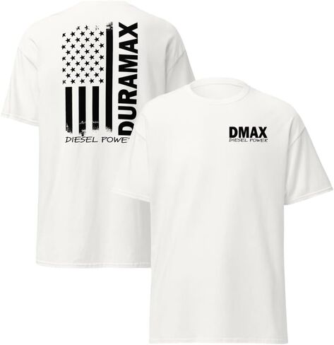 Duramax Shirt with American Flag Design DMax Diesel Power in Saudi Arabia