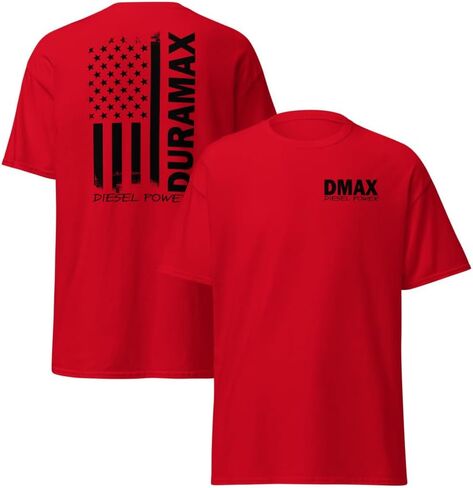 Duramax Shirt with American Flag Design DMax Diesel Power in Saudi Arabia