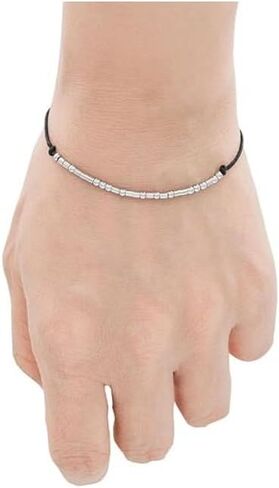 Trump Morse Code Bracelet for Men Women Anti Trump Hidden Message Bracelets I Love You Statement Beaded Bracelet With Meaning Card Inspirational Political Jewelry Funny Gifts in Saudi Arabia