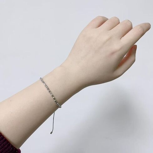 Trump Morse Code Bracelet for Men Women Anti Trump Hidden Message Bracelets I Love You Statement Beaded Bracelet With Meaning Card Inspirational Political Jewelry Funny Gifts in Saudi Arabia