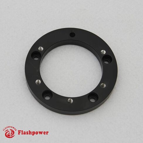 3/8" Steering Wheel Hub Adapter Conversion Spacer Black for 6 Hole Steering Wheel to 5 Hole Adapter in Saudi Arabia