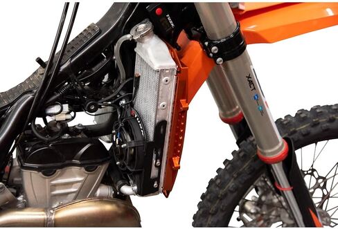 TUSK Billet Radiator Guards Orange for KTM 500 XW-F 2024 in Saudi Arabia