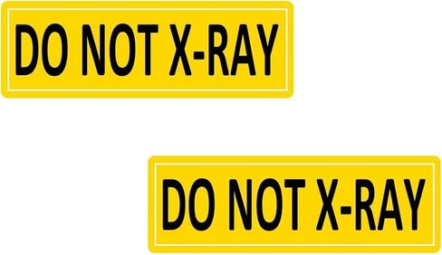 Do Not X-Ray Warning Stickers Labels, Adhesive for Shipping and Packing, 1 x 3 Inch, 500 Pcs in Saudi Arabia
