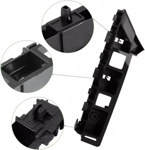 Pair Left Right Front Bumper Bracket Beam Mount Support for Volkswagen for Passat 2012 2013 2014 2015 US Model 561807183A distintivo in Saudi Arabia