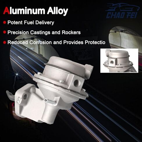 Mechanical Fuel Pump 861678A1 Compatible with Mercury Marine Mercruiser & OMC 5.0/5.7/305/350/198HP/230HP/260HP Replace 97401A8, 97401A2, 18-7283, M60600, 8M0058164, 9-35423 in Kuwait