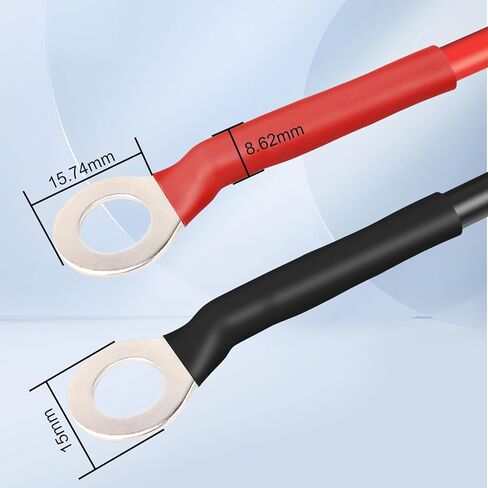 50Amp Anderson-Style Connector to O Ring Terminal Cable 3FT,8AWG Battery Quick Connect/Disconnect Cable for RV Boat Lithium Batteries and Backup Power Systems in Saudi Arabia