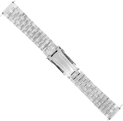 Ewatchparts 20mm Watch Band Bracelet Compatible With Breitling Colt A74380 Chronometre Stainless Steel Shiny in Saudi Arabia