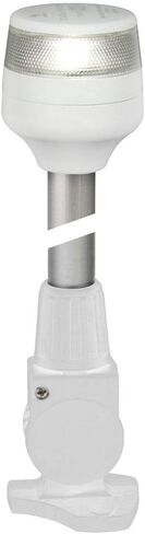 HELLA Marine NaviLED 360 Compact All Round Lamp - 2nm - 12" Fold Down Base - White in Saudi Arabia