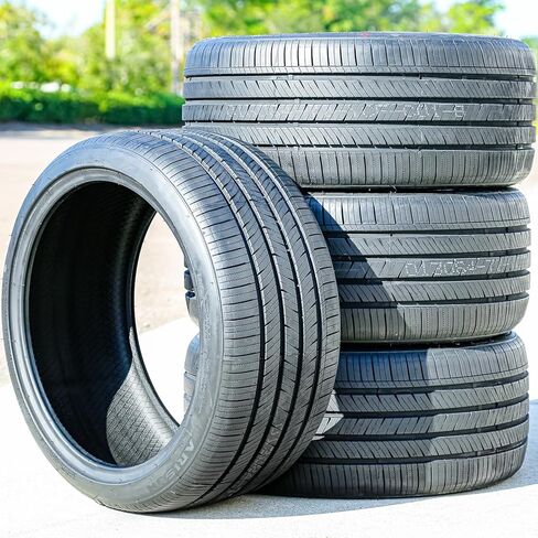 إطار شعاعي عالي الأداء لسيارة الركاب Arisun Aggressor ZS03 لجميع المواسم - 235/45R18 235/45ZR18 235/45/18 235/45-18 نطاق تحميل 98 وات XL 4 طبقات BSW جدار جانبي أسود UTQG 460AA in Kuwait