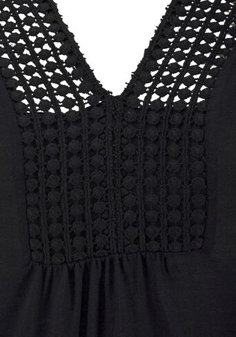 LASCANA Women's Crochet Insert Tank Top in Saudi Arabia