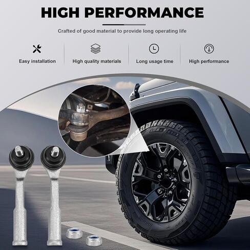 Front Left and Right Steering Outer Tie Rod End for 500X 2016-2022, Compass 2017-2023, Renegade 2015-2018 68275249AA 68655274AA in Kuwait