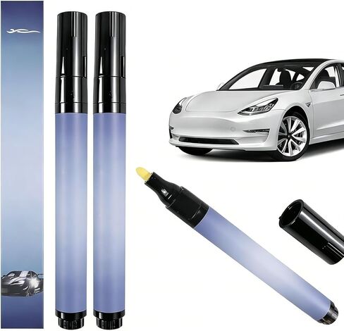 2PCS Magic Car Scratch Removal Pen, Fix Scratch Remover, Quick & Easy Paint Repair for All Vehicles, Weatherproof Touch-Up Paint Pen, Chips & Scuffs Instantly, Travel-Friendly in Saudi Arabia