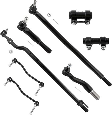 8Pc Front Sway Bar Link Inner Outer Tie Rod Adjustment Sleeves Kit Fit For Ford Excursion 2000-2005, For Ford F-250 F-350 Super Duty 2000-2004 ES3426 ES3422 ES3427 ES3423 DS1439 DS1438 K80274 in Kuwait