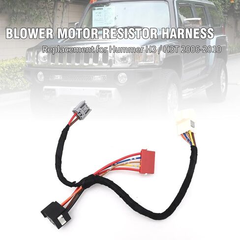25949869 Blower Motor Resistor Harness, Replacement for Pontiac Solstice 2006-2009, Replacement for Hummer H3 / H3T 2006-2010, Replacement for Saturn Sky 2007-2009 in Saudi Arabia