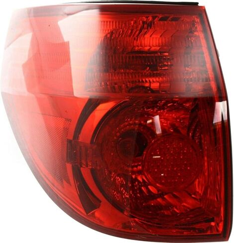 Tail Light For 2006 2007 2008 2009 2010 Toyota Sienna - Fits Driver Side - Tail Light Assembly Includes Lens and Housing - Replacement For 81560-AE020 in Saudi Arabia