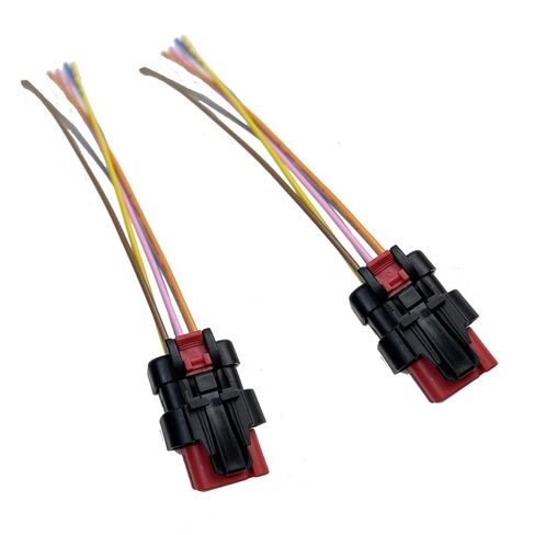 موصل تسخير كابل الأسلاك ضفيرة AWG مقبس التوصيل يناسب مستشعر Nox (يناسب رمادي مسطح 4 دبابيس) in Kuwait