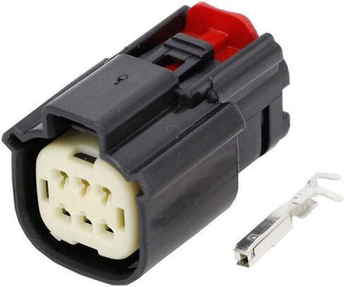 5 Sets 6 Pin automotive connector harness headlight plug with terminal 33472-0606, DJ7068W-1.5-21 in Kuwait