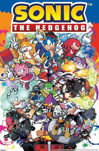 Sonic the Hedgehog (1991): Modern - Comic Cover #16B Wall Poster, 34L" x 22.4W", Unframed Version in Saudi Arabia