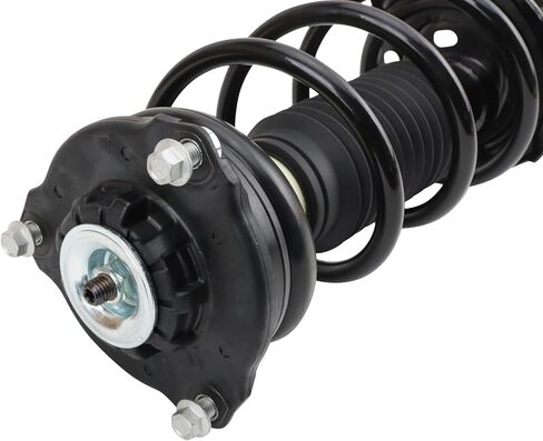 TRQ Front Driver and Passenger Side Strut and Spring Assembly Set Pre-Assembled Compatible with 17-21 Jeep Compass Front Wheel Drive 6 Speed Automatic Transmission in Saudi Arabia