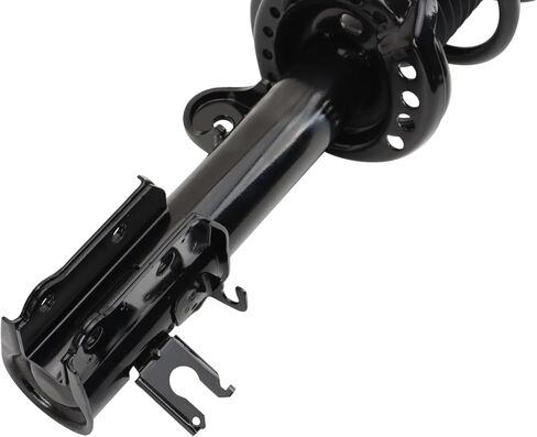 TRQ Front Driver and Passenger Side Strut and Spring Assembly Set Pre-Assembled Compatible with 17-21 Jeep Compass Front Wheel Drive 6 Speed Automatic Transmission in Saudi Arabia