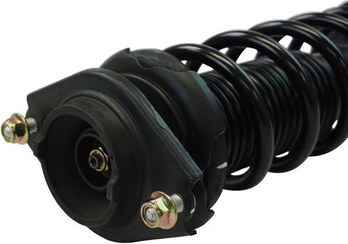 TRQ Rear Strut and Spring Assembly Set 2 Piece Compatible with 2010-2012 Subaru Legacy in Saudi Arabia