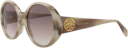 نظارات شمسية من ألكسندر ماكوين بإطار مستدير من الأسيتات in Kuwait