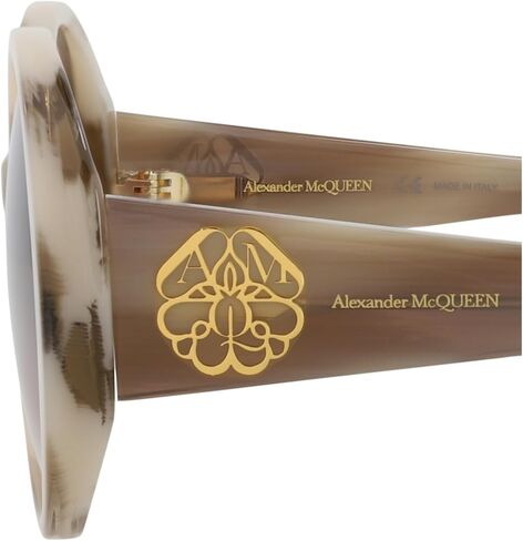 نظارات شمسية من ألكسندر ماكوين بإطار مستدير من الأسيتات in Kuwait