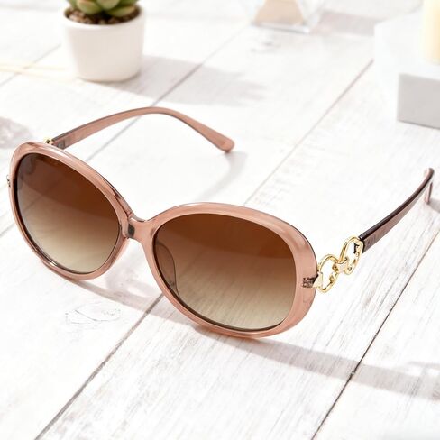 Generic Oversized Polarized Sunglasses for Women, Jackie O Style in Saudi Arabia