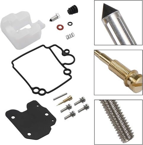 3Set Carburetor Carb Rebuild Kit for Yamaha Outboard 30HP F30 40HP F40 25HP F25 20HP 67C-W0093 with Float Needle Valve and Seat Gasket O-Rings in Saudi Arabia