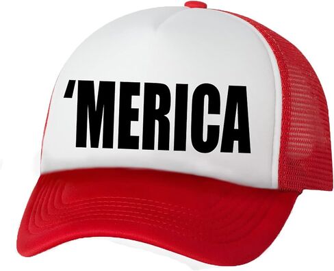 zerogravitee 'Merica Truckers Mesh Snapback hat in Saudi Arabia