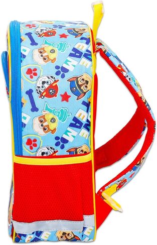 Paw Patrol Backpack for Boys Set - Bundle with 14" Bag Featuring Chase, Rubble, Marshall Plus Water Bottle, Stickers, More | Paw Patrol School Backpack for Kids in Saudi Arabia